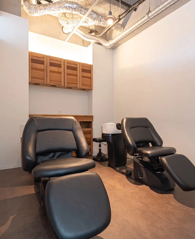 シャンプーブース